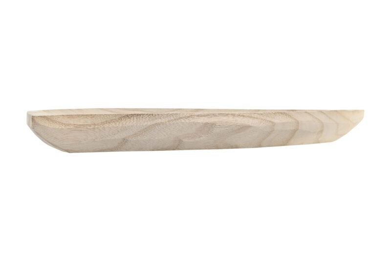 CENTRO MESA "HOJA" MADERA NATURAL