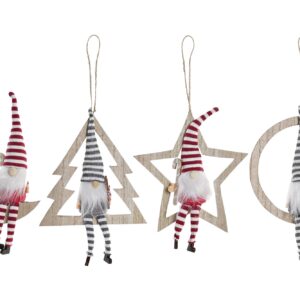 DECORACION ARBOL GNOMO NAVIDAD