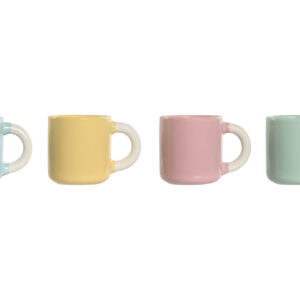 JUEGO DE CAFE PORCELANA NEW BONE 4 TAZAS
