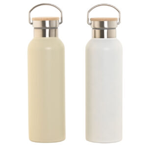 BOTELLA INOX BAMBÚ DOBLE PARED 500 ML